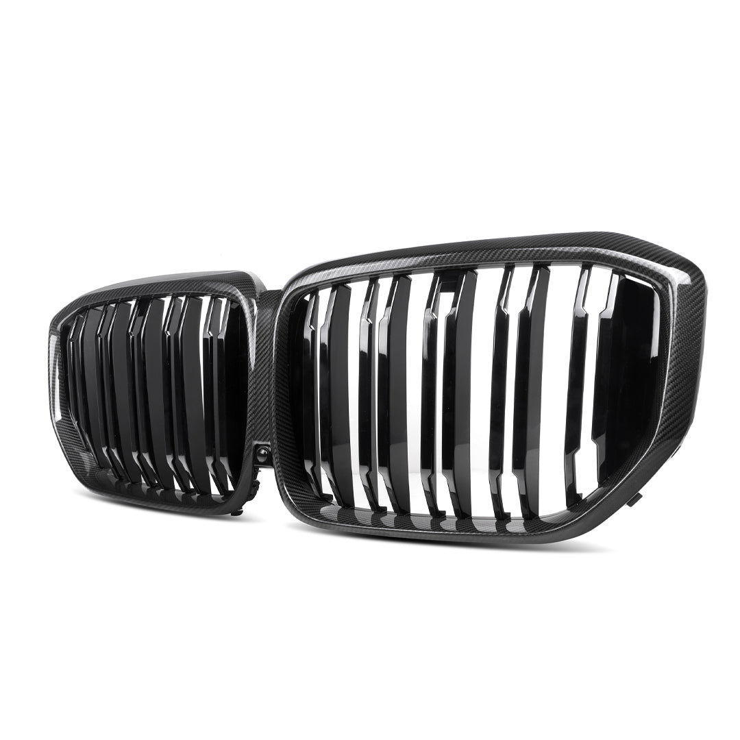 Double Slat Carbon Fiber Front Grille - BMW G05 X5