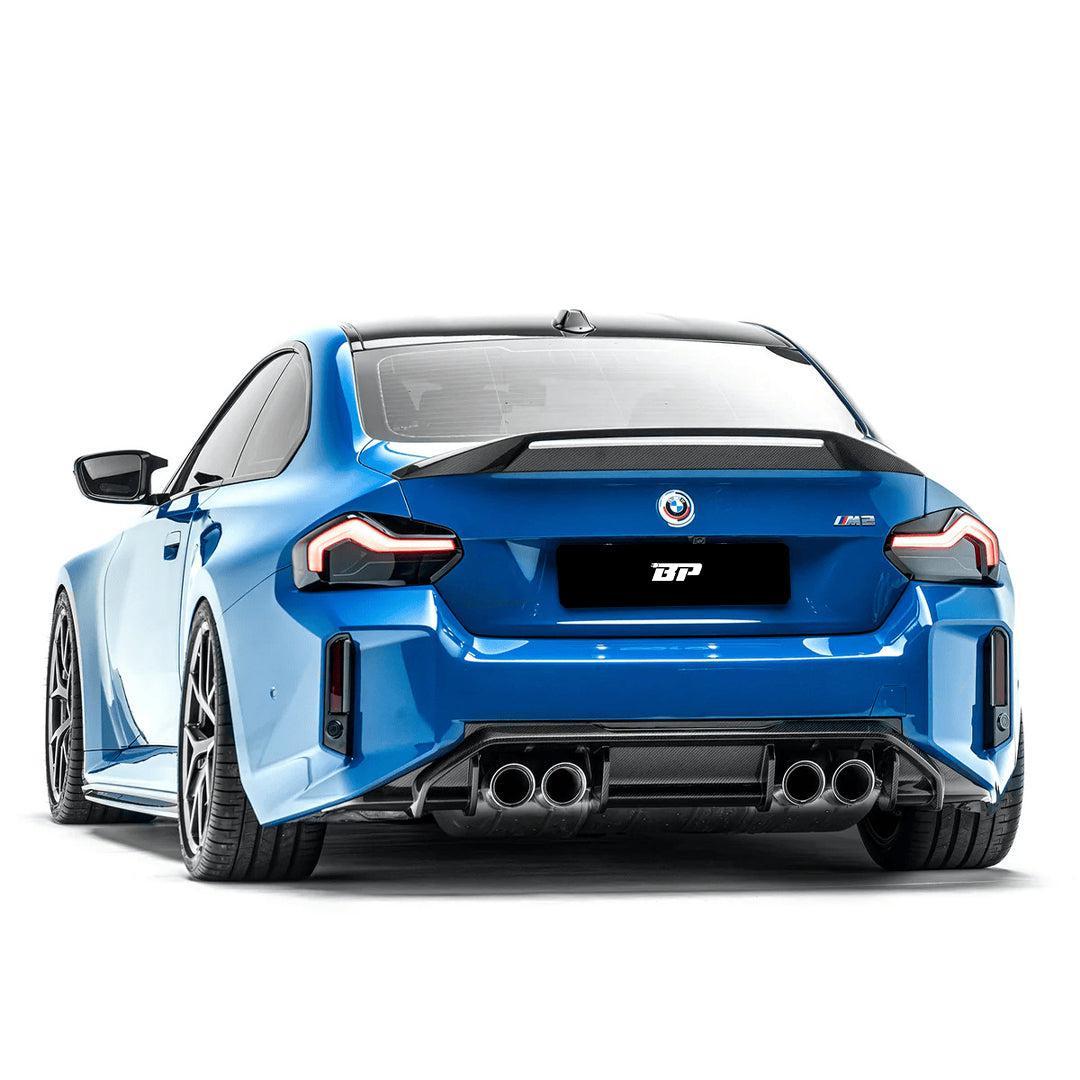 AD Style Carbon Fiber Rear Diffuser V2 - BMW G87 M2
