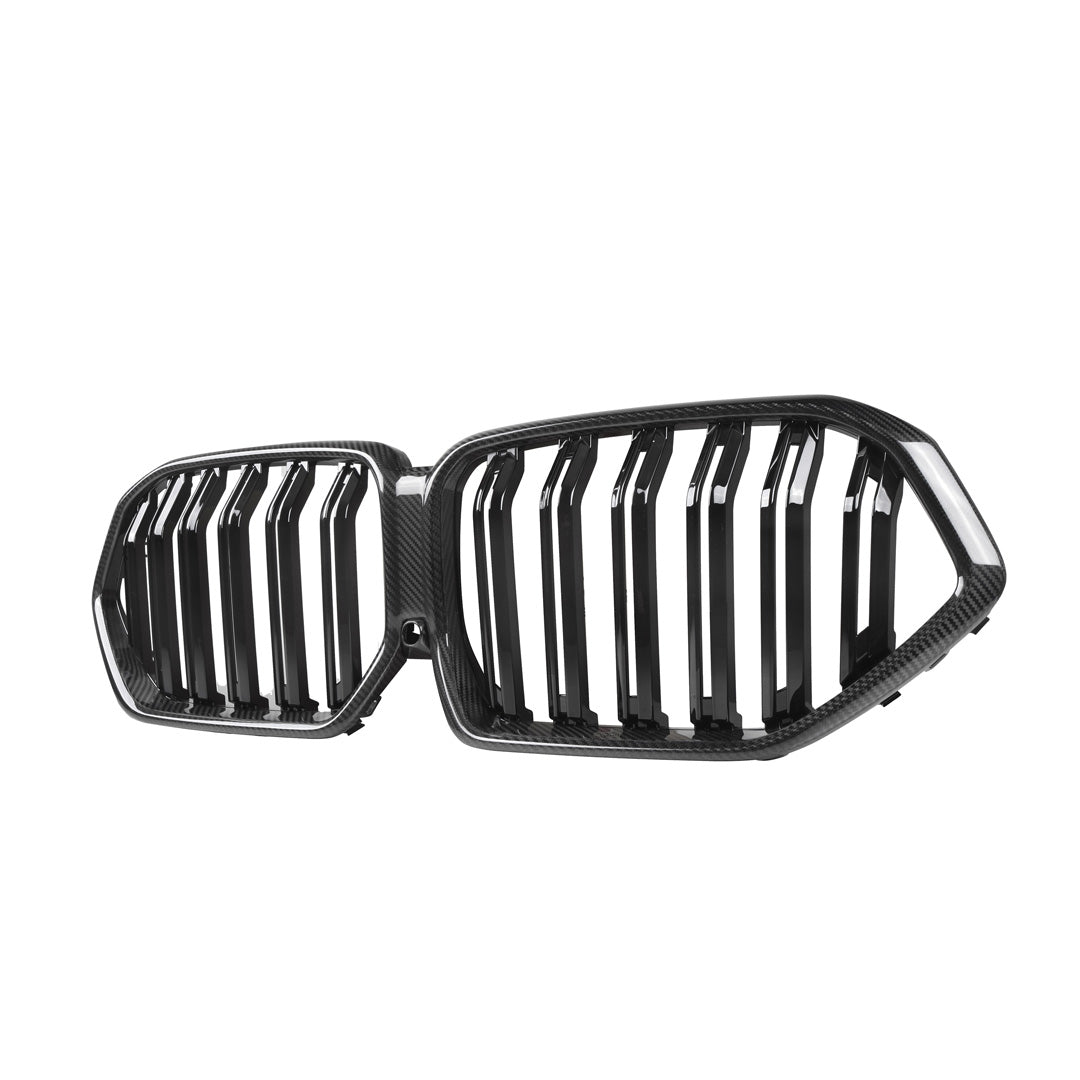Carbon Fiber Dual Slats Front Grille - BMW G06 X6 & F96 X6M