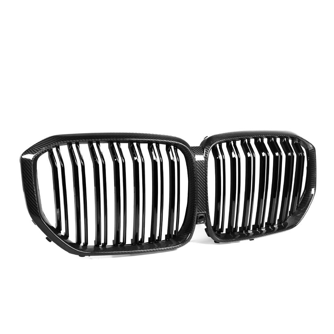 Double Slat Carbon Fiber Front Grille - BMW G05 X5