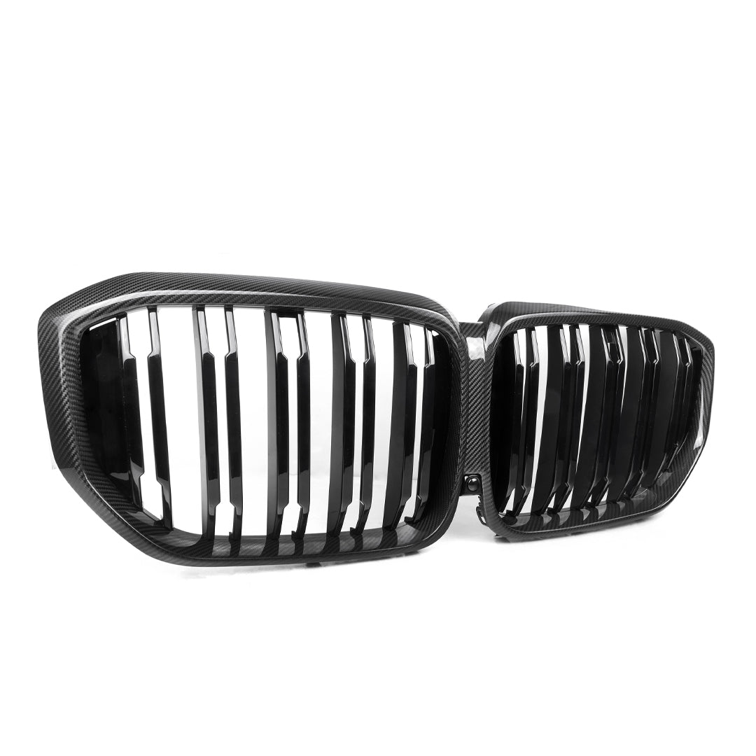 Double Slat Carbon Fiber Front Grille - BMW G05 X5