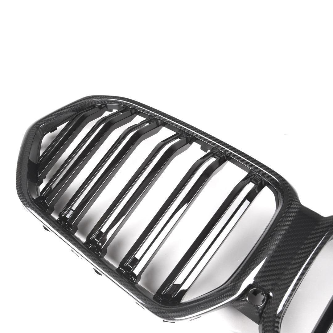 Carbon Fiber Dual Slats Front Grille - BMW G06 X6 & F96 X6M
