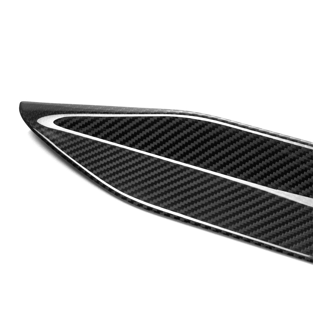 MP Style Carbon Fiber Rear Window Inserts - BMW G06 X6 & F96 X6M