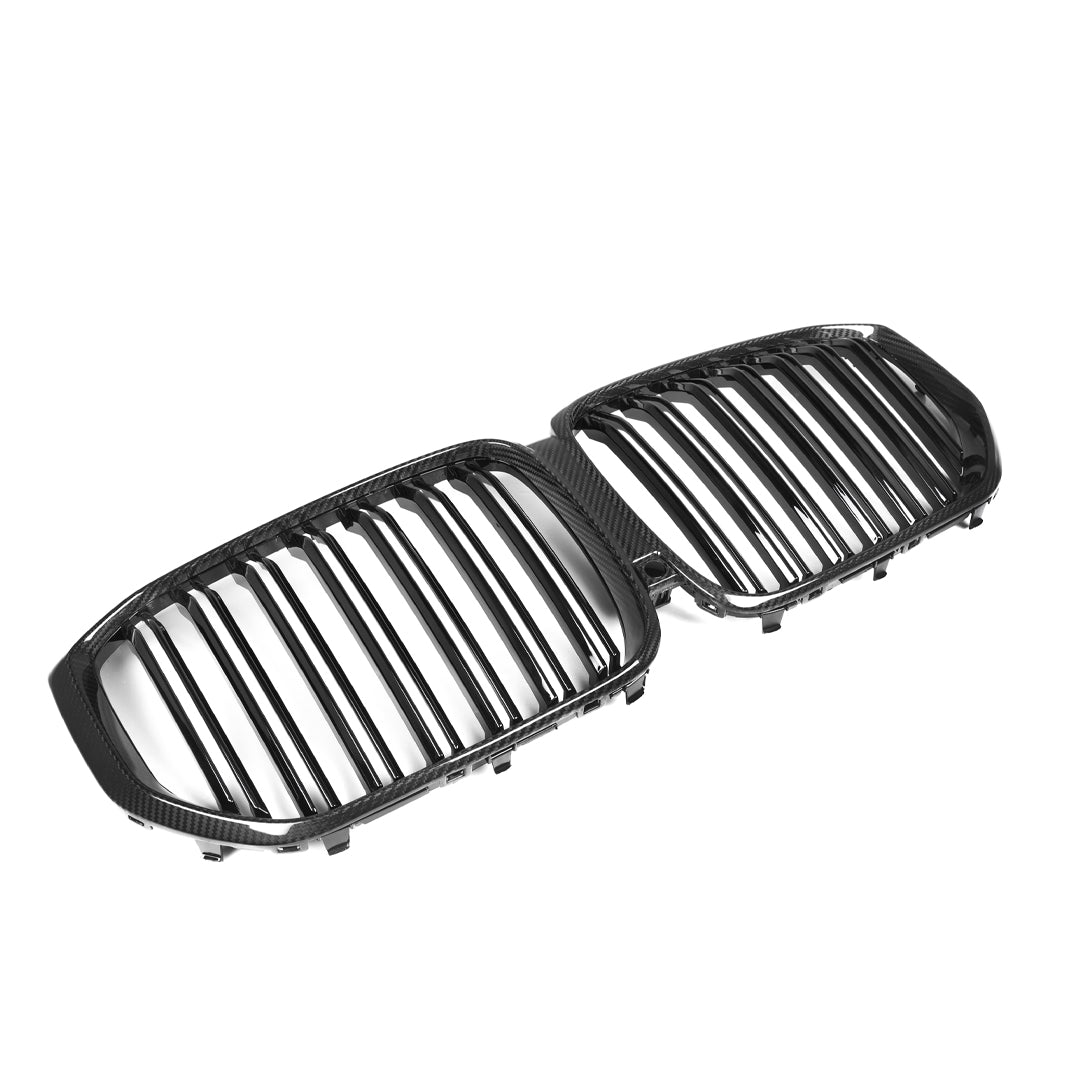 Double Slat Carbon Fiber Front Grille - BMW G05 X5