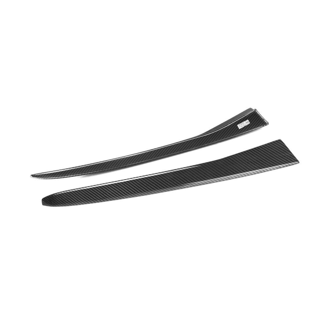 MP Style Dry Carbon Rear Window Side Spoiler - BMW F98 X4M