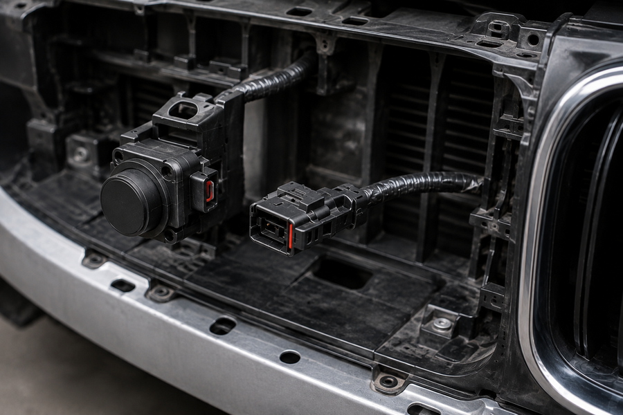 Reconnect PDC sensor(if equipped)