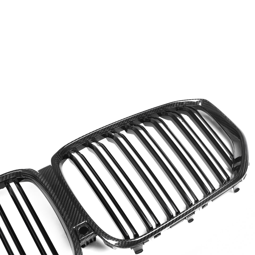 Double Slat Carbon Fiber Front Grille - BMW G05 X5