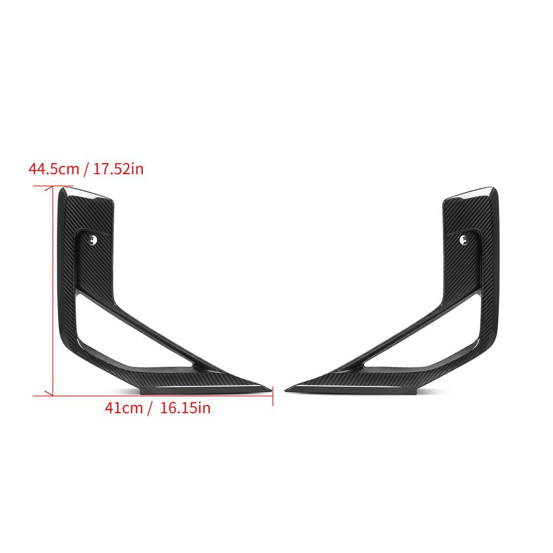 OEM Style Carbon Fiber Front Side Vent - BMW F97 X3M & F98 X4M LCI