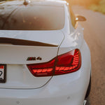 PSM Style High Kick Carbon Fiber Trunk Spoiler - BMW F82/F83 M4