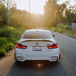 PSM Style High Kick Carbon Fiber Trunk Spoiler - BMW F82/F83 M4
