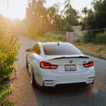 PSM Style High Kick Carbon Fiber Trunk Spoiler - BMW F82/F83 M4