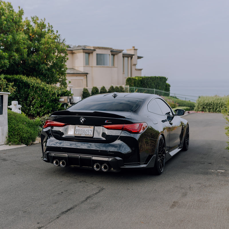 PSM Style High Kick Carbon Fiber Trunk Spoiler - BMW G82 M4 & G22 4 Series