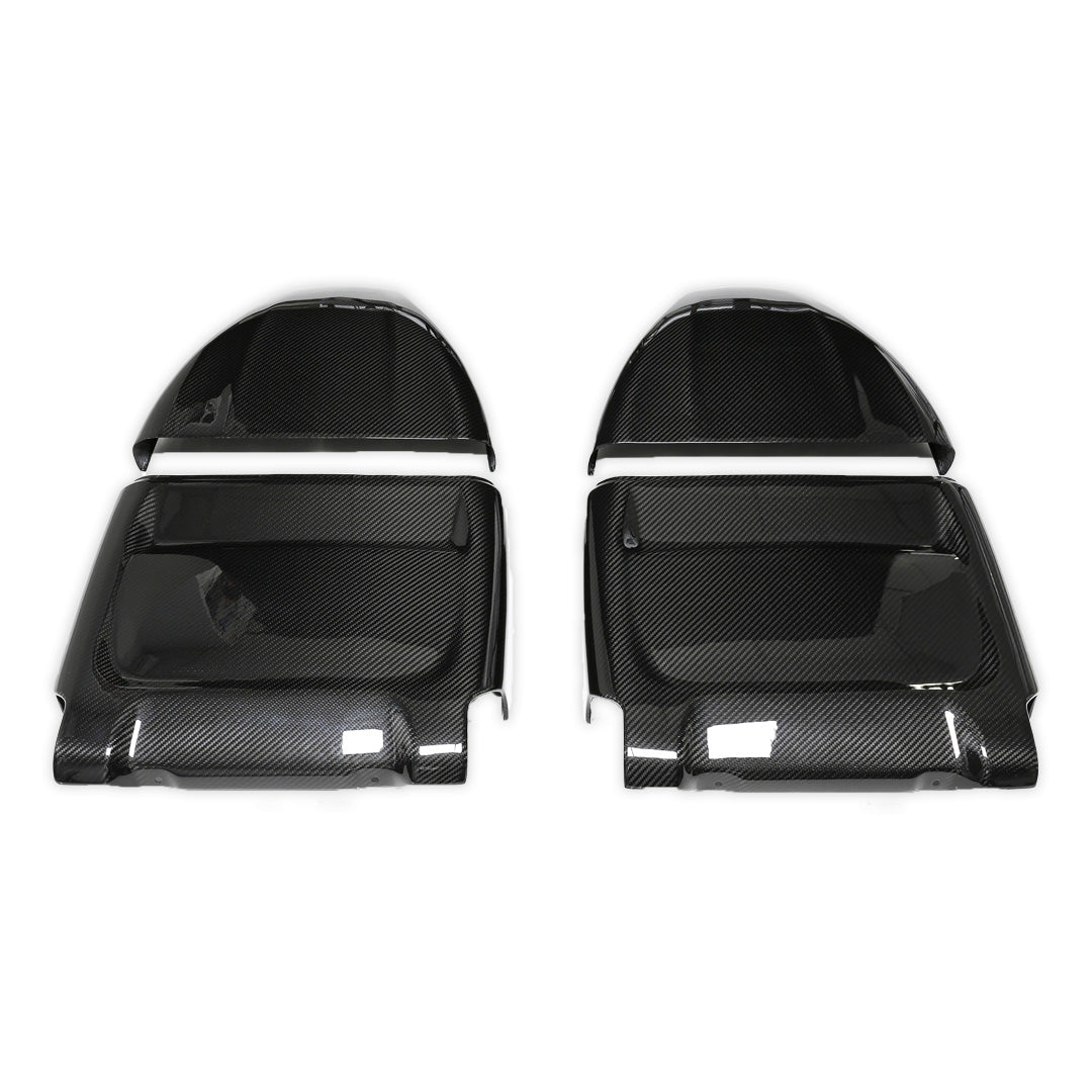 Full Carbon Fiber Seat Back Cover Set - BMW F90 M5
