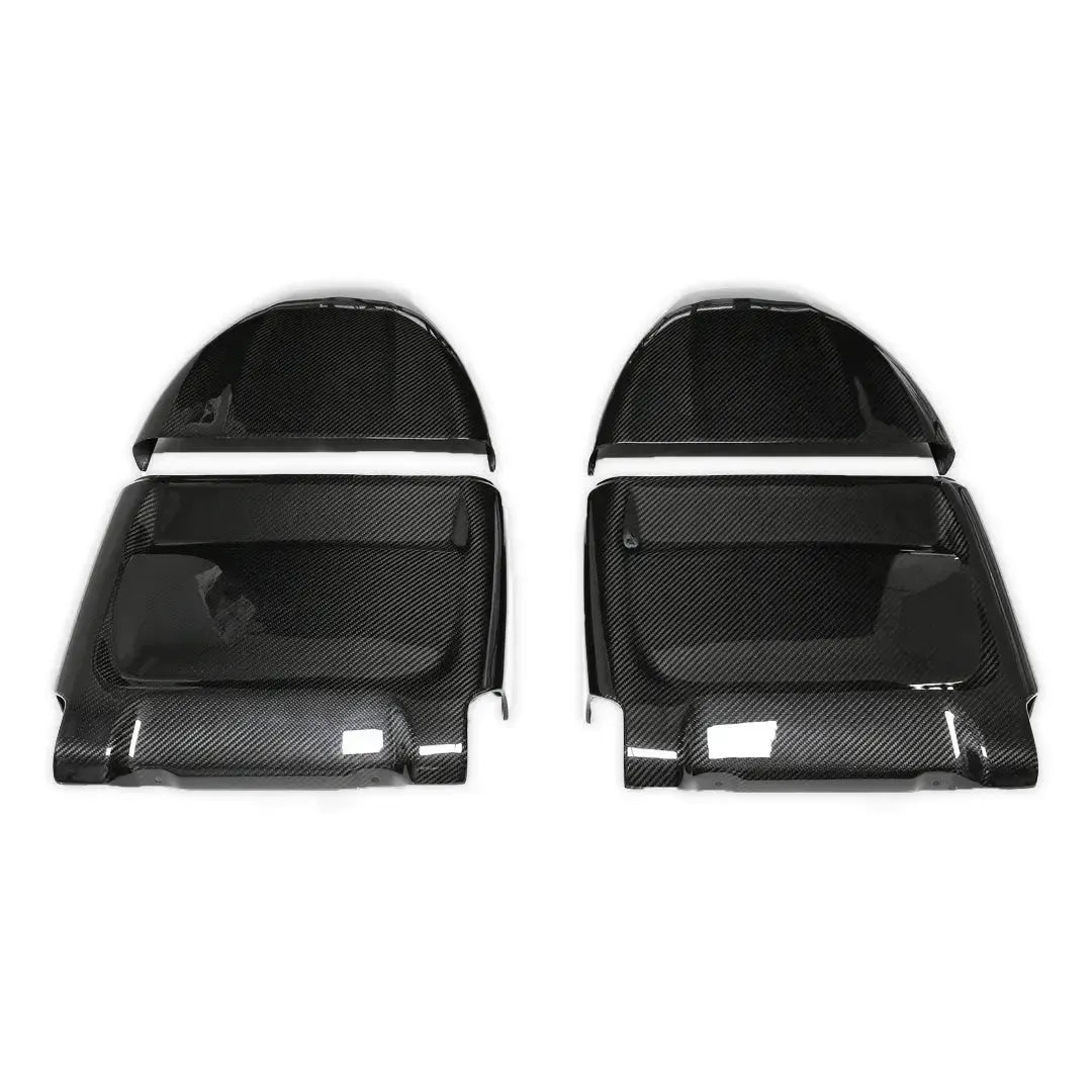 Full Carbon Fiber Seat Back Cover Set - BMW F90 M5