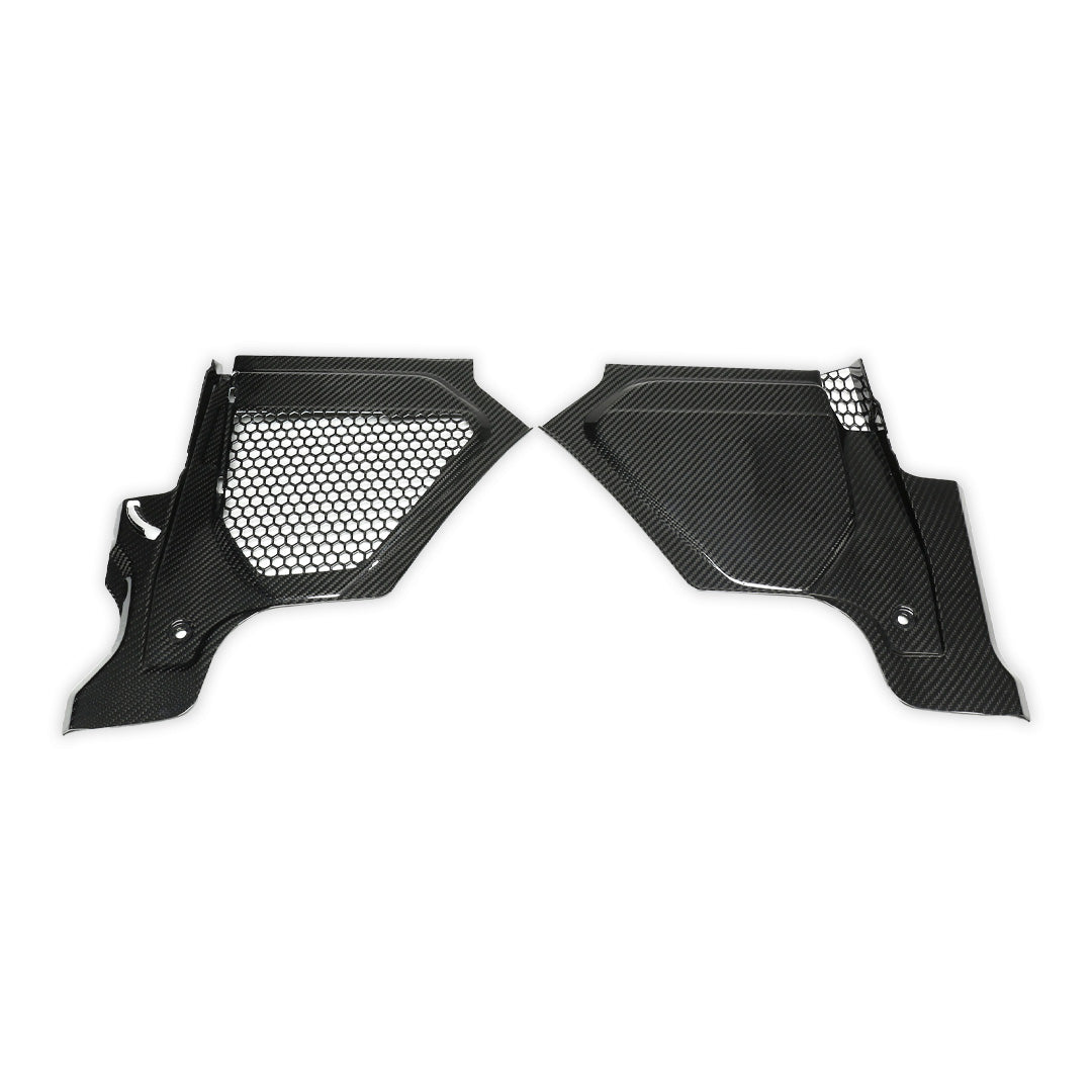Carbon Fiber Top Corner Engine Bay Cover Set - BMW G80 M3 & G82/G83 M4