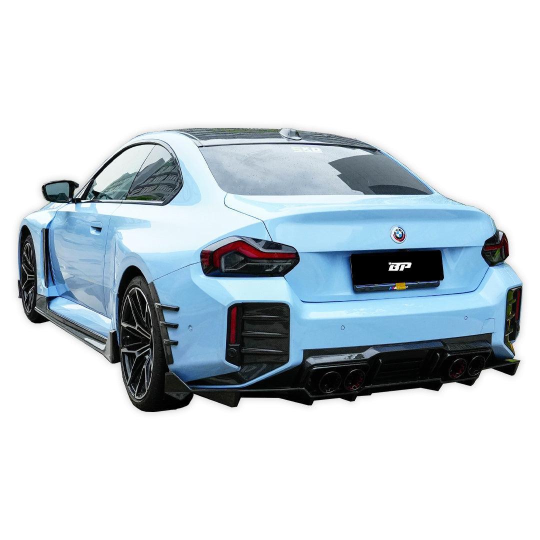 V Style Carbon Fiber Rear Diffuser - BMW G87 M2