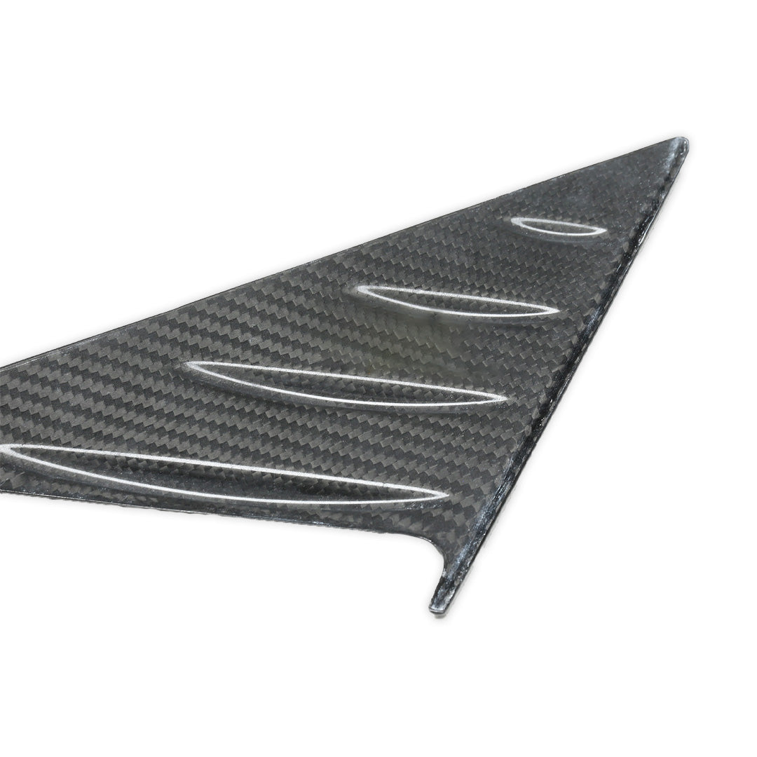 Carbon Fiber A-pillar Triangle Cover Trim Set - BMW G42 2 Series & G87 M2