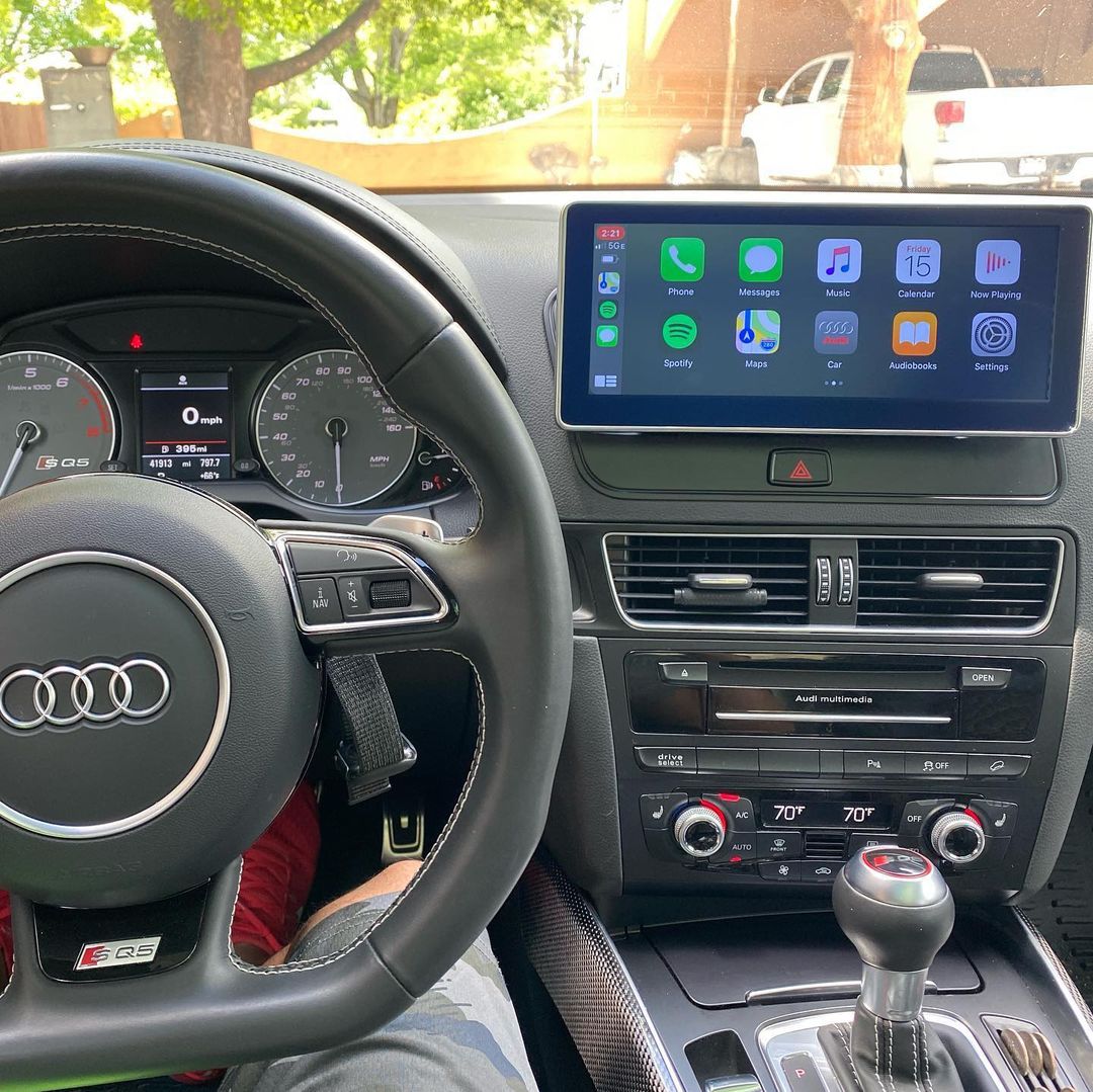 10.2" & 12.5" Apple Carplay & Android Auto Display Screen Upgrade - Audi B8 A4, A5, & 8V A3