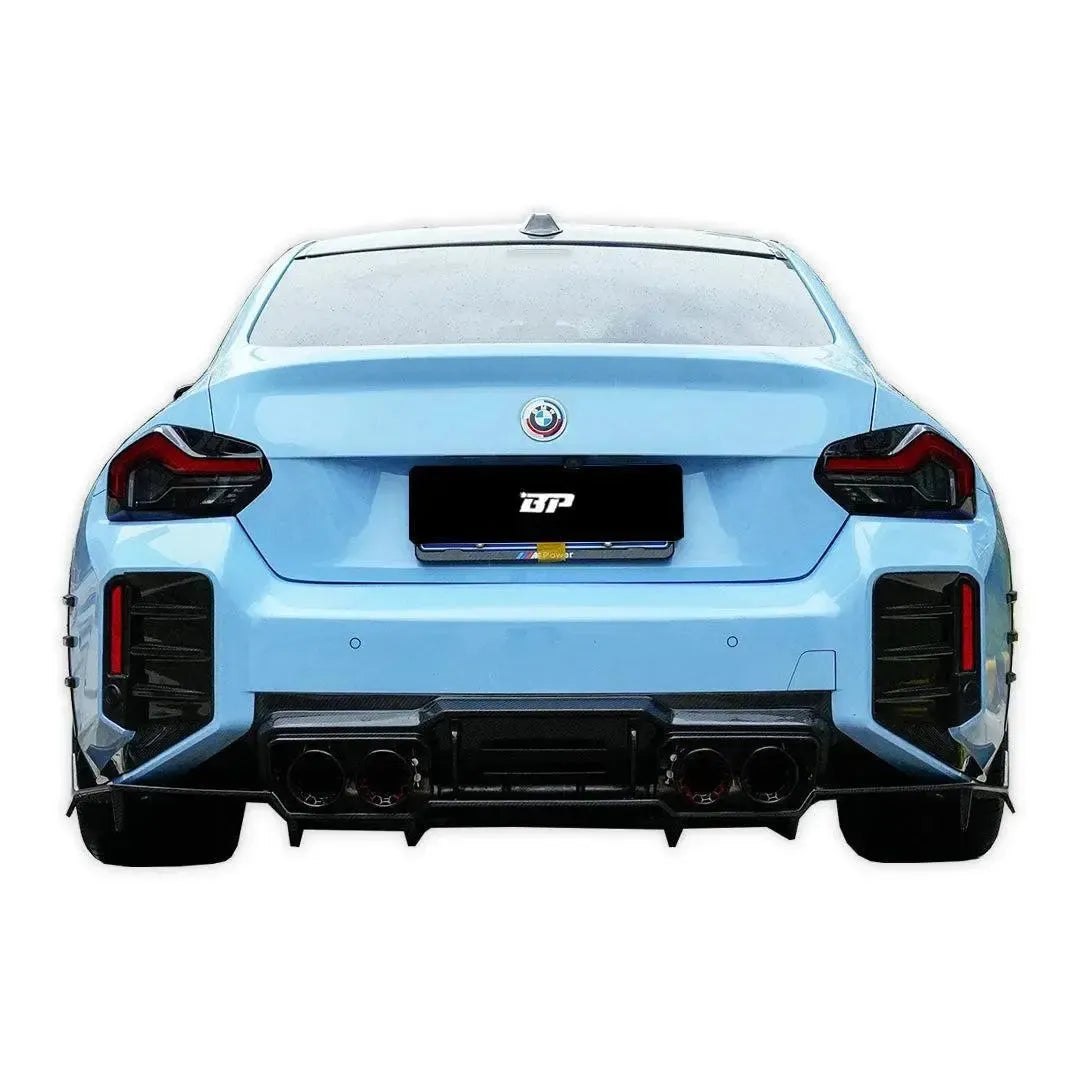 V Style Carbon Fiber Rear Diffuser - BMW G87 M2