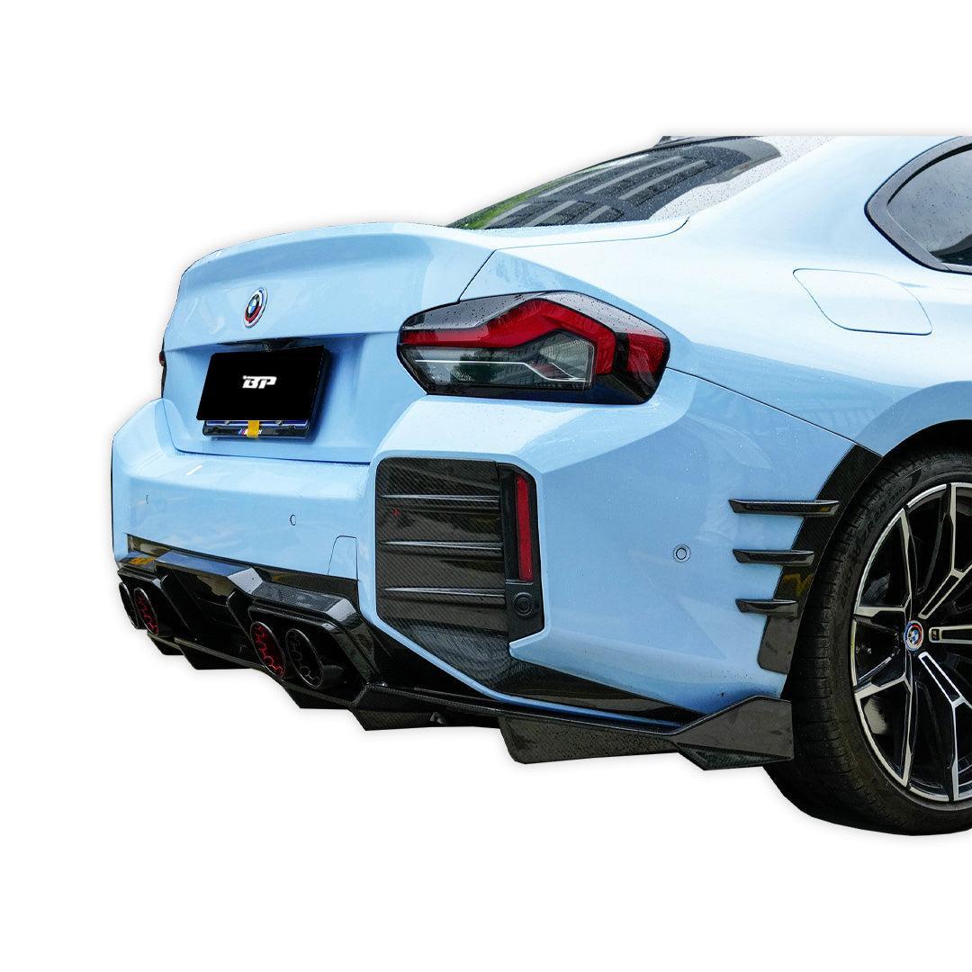V Style Carbon Fiber Rear Diffuser - BMW G87 M2