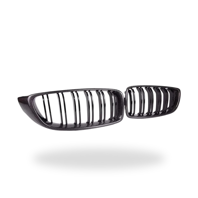 Dual Slat Front Grilles - BMW F30 3 Series