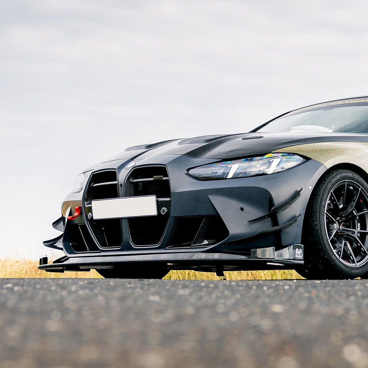 Vulcan Style Carbon Fiber Front Lip - BMW G80 M3 & G82/G83 M4