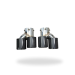 MP Style Carbon Fiber Quad Exhaust Tip Set - BMW G20 3 Series & G22/G23/G26 4 Series