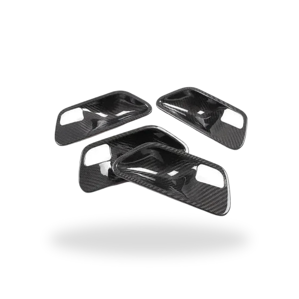 Carbon Fiber Interior Door Bowl Trim Set - BMW F Chassis