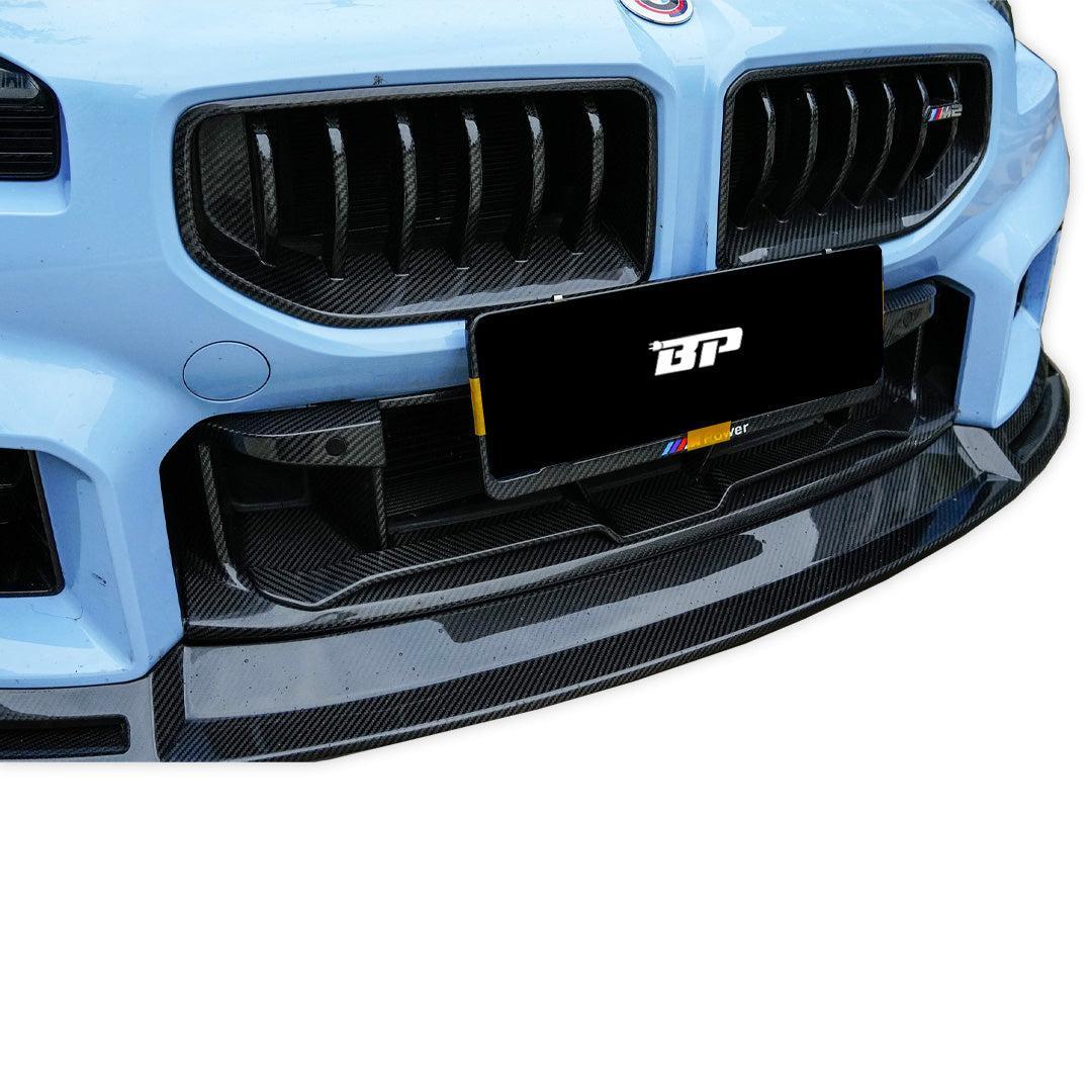 V Style Carbon Fiber Front Lip - BMW G87 M2