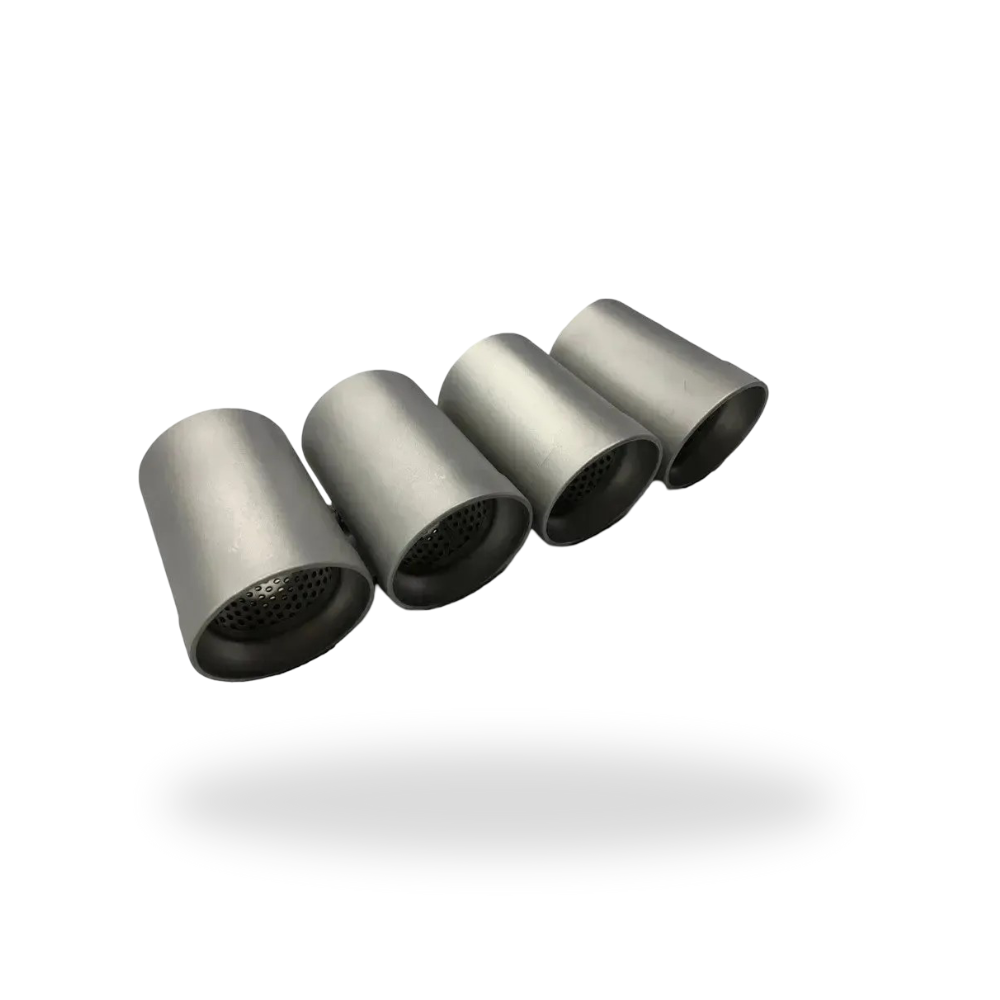 MP Style Matte Stainless Steel Exhaust Tip