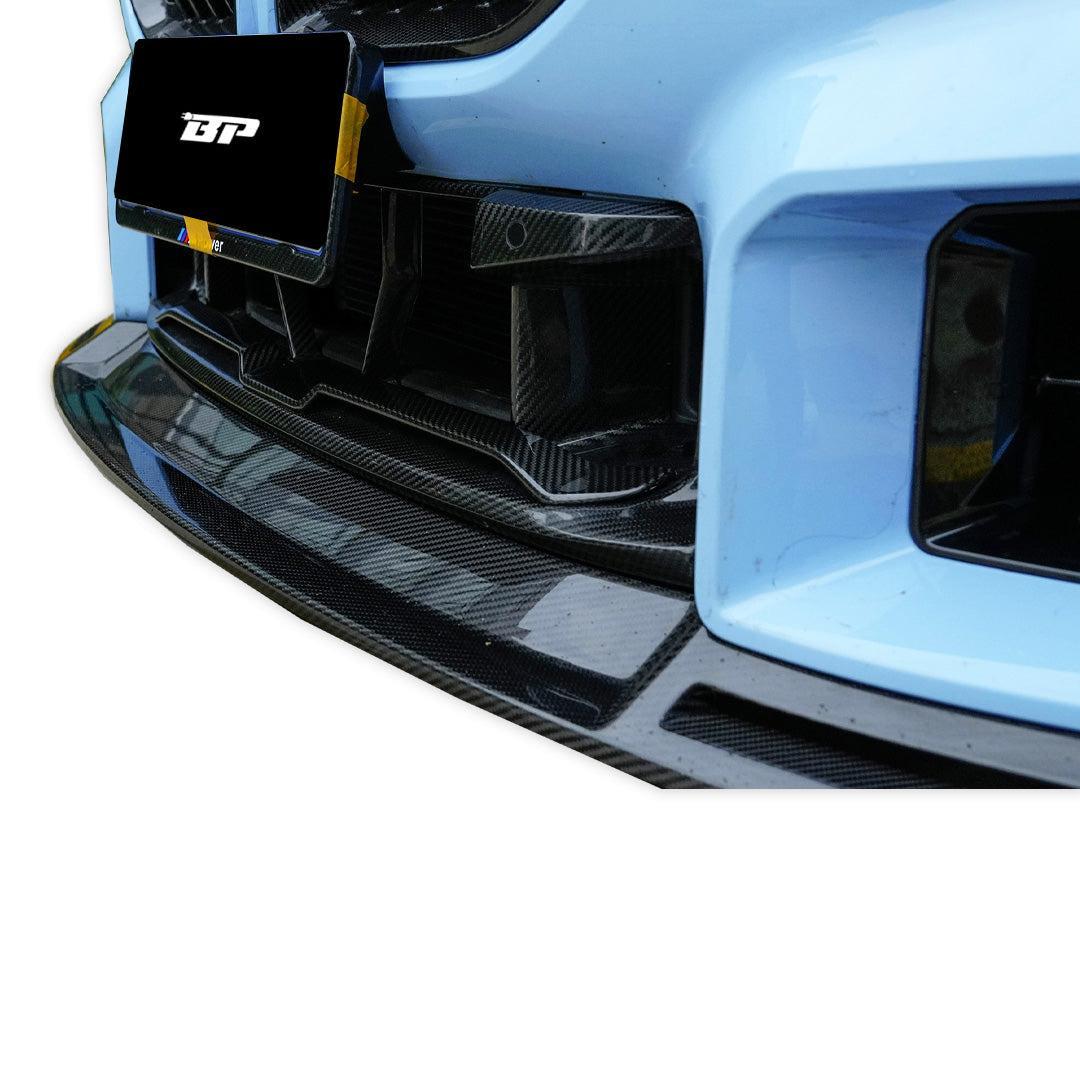 V Style Carbon Fiber Front Lip - BMW G87 M2