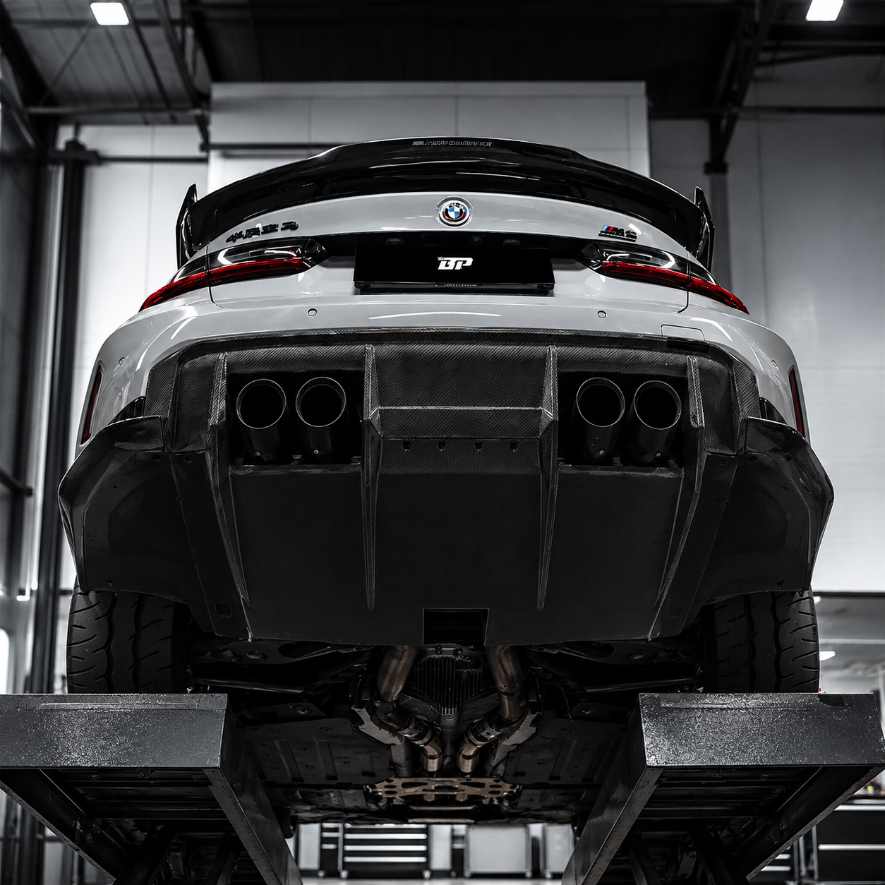 RC Style Carbon Fiber Rear Diffuser - BMW G80 M3 & G82/G83 M4