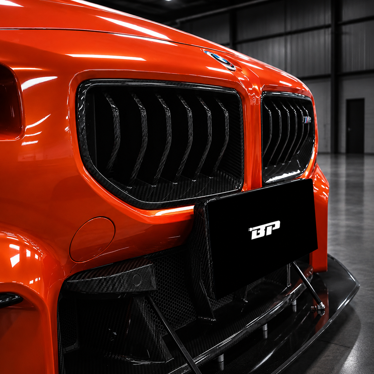 AD Style Carbon Fiber Front Grille - BMW G87 M2