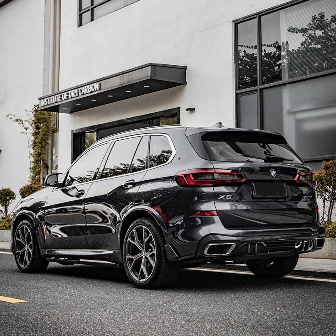 MP Style Carbon Fiber Rear Spitter - BMW G05 X5