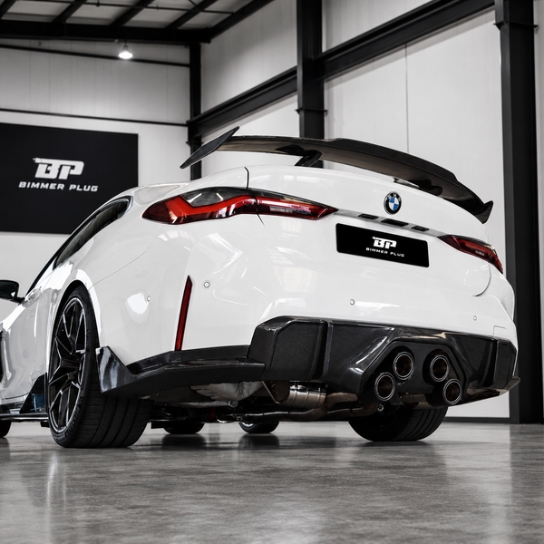 MP Exhaust Style Carbon Fiber Rear Diffuser - BMW G80 M3 & G82/G83 M4