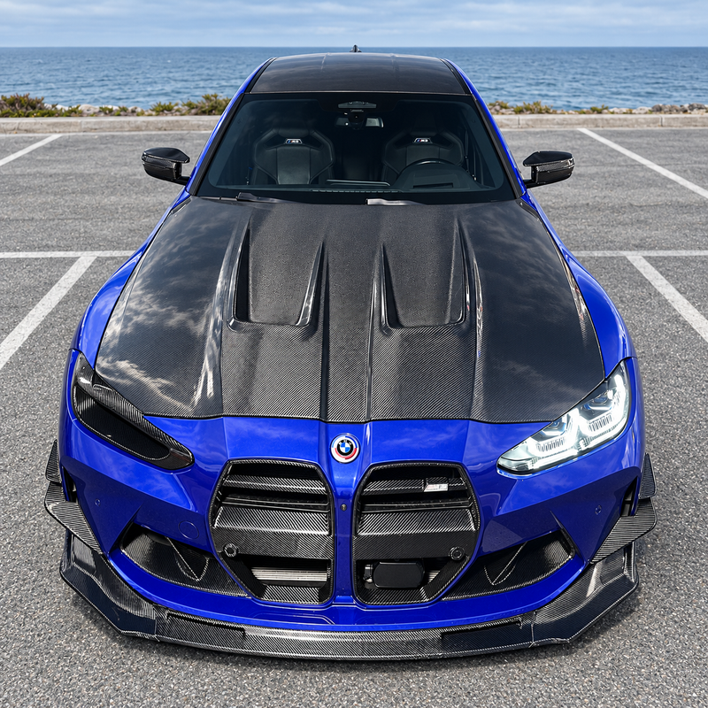 Carbon Fiber Headlight Delete Air Intake - BMW G80 M3 & G82/G83 M4 & G22/G23 M440i