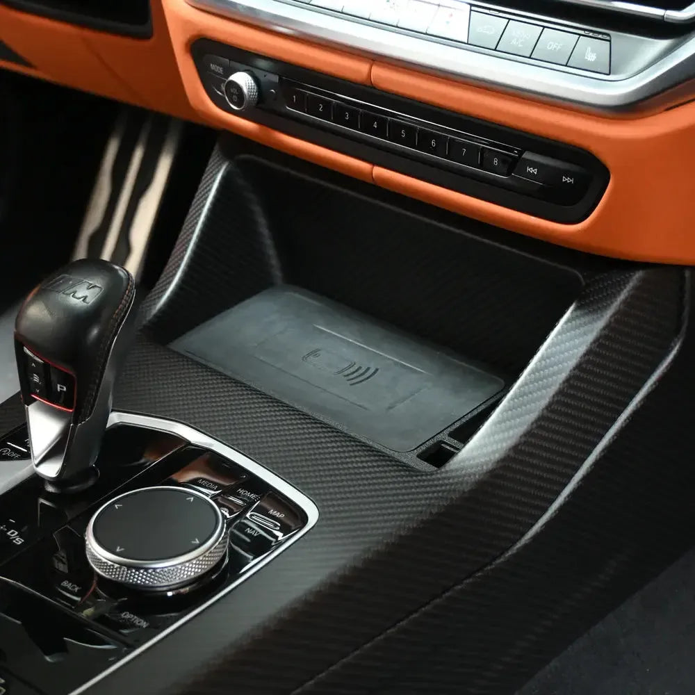 CSL Style Carbon Fiber Center Console - BMW G80 M3 & G82/G83 M4 & G87 M2