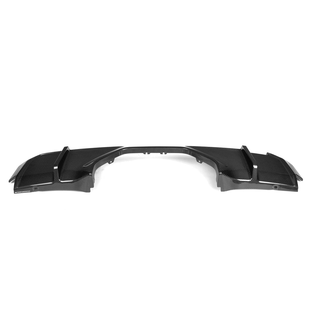 MP Exhaust Style Carbon Fiber Rear Diffuser - BMW G80 M3 & G82/G83 M4