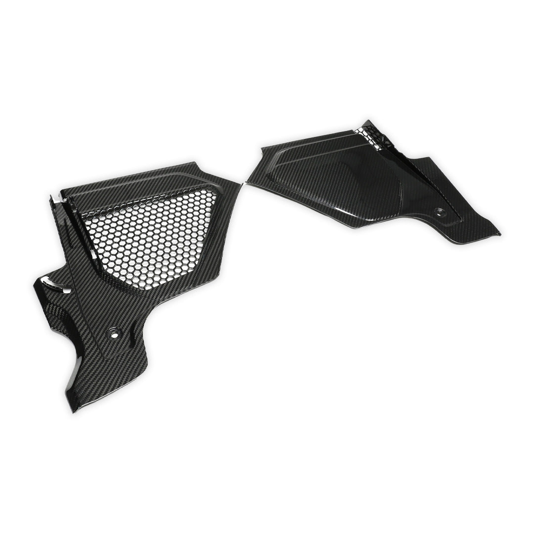 Carbon Fiber Top Corner Engine Bay Cover Set - BMW G80 M3 & G82/G83 M4