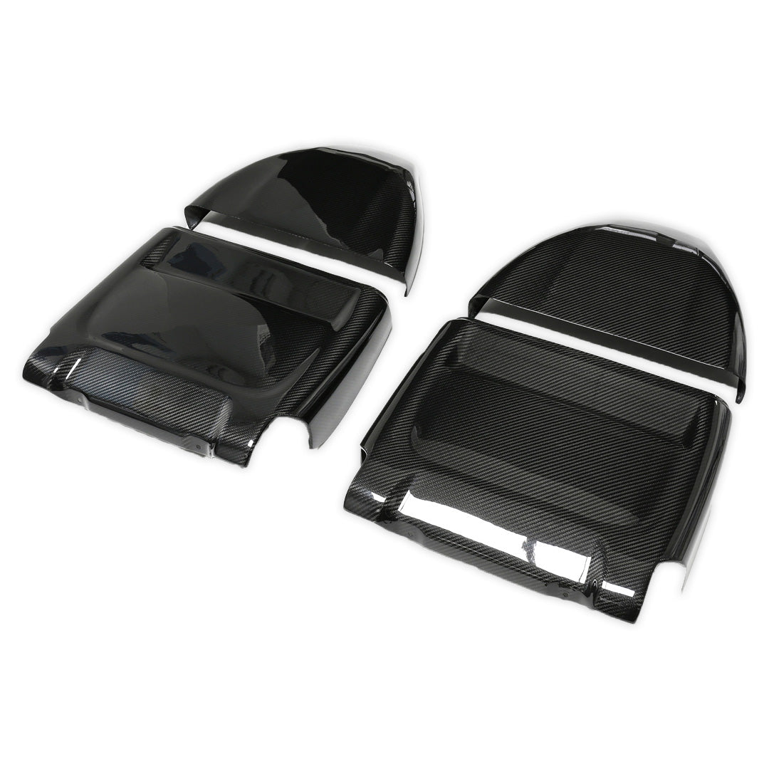 Full Carbon Fiber Seat Back Cover Set - BMW F90 M5