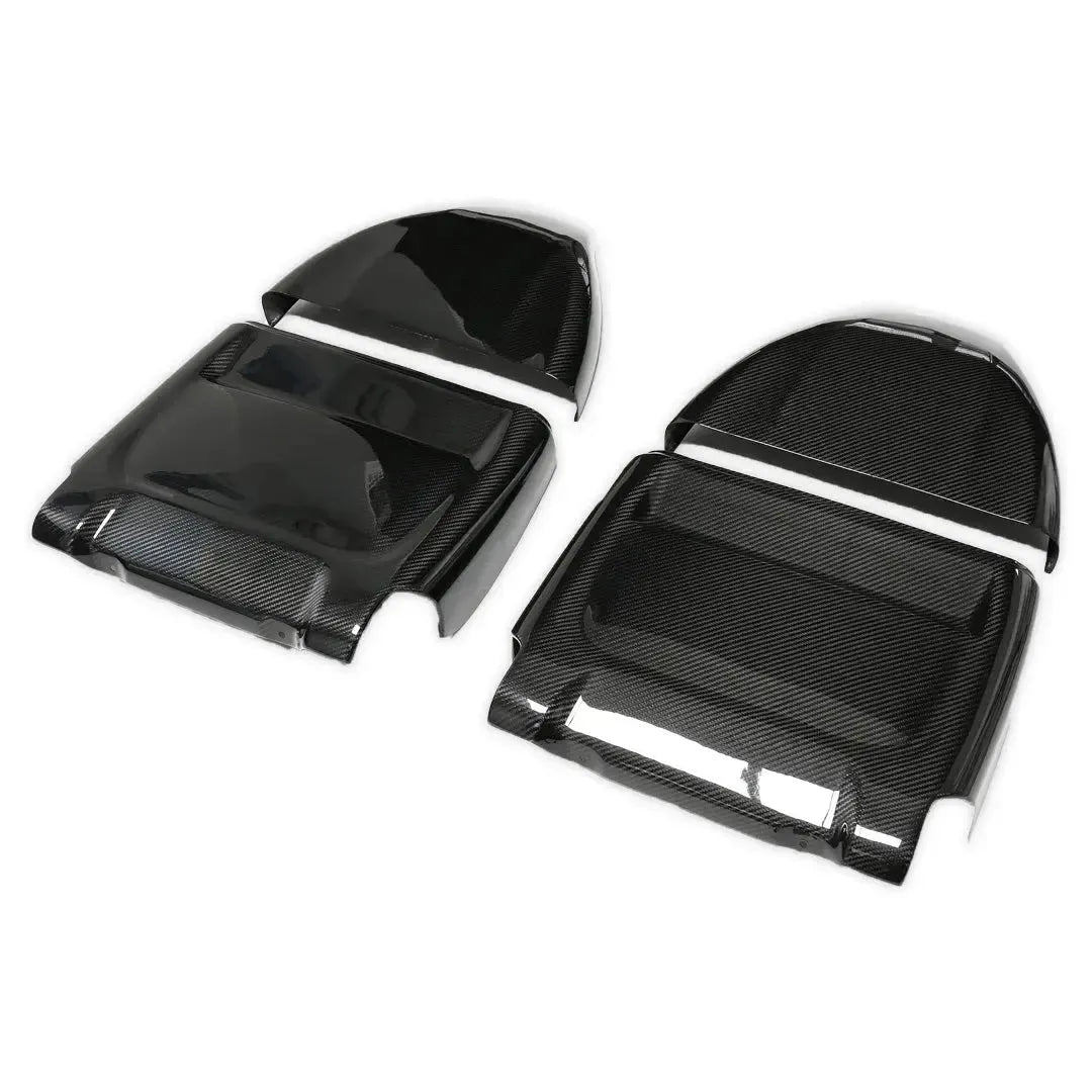 Full Carbon Fiber Seat Back Cover Set - BMW F90 M5