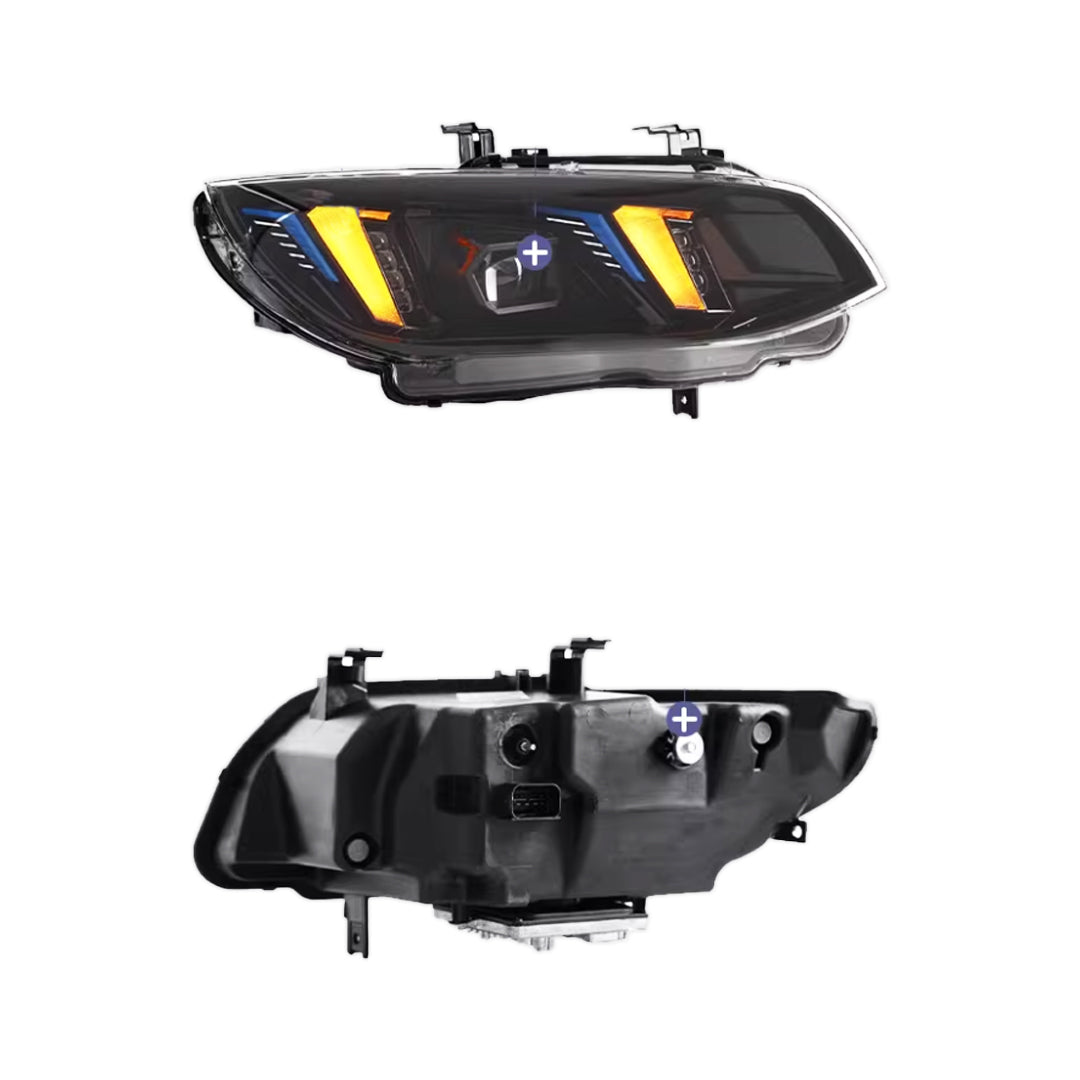 2025 LCI Style LED Headlight With Duo Color DRL - BMW E92 & E93 M3 & 3 Series