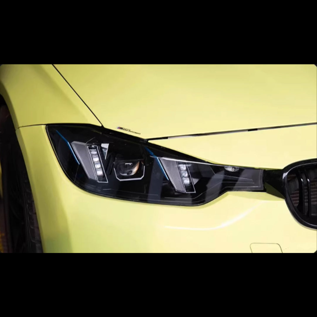 2025 LCI Style LED Headlight With Duo Color DRL - BMW F80 M3 & F30 3 Series