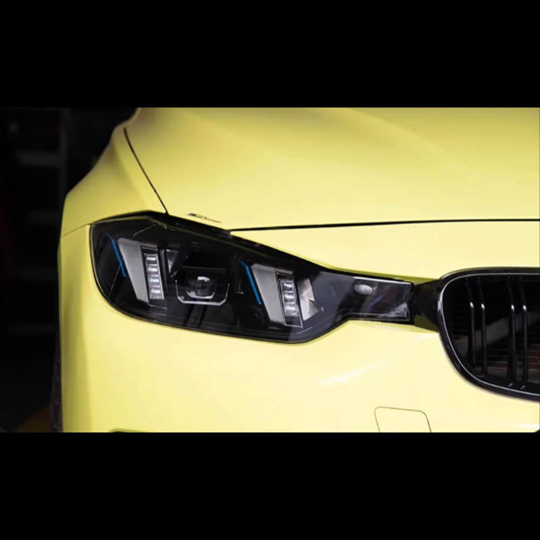2025 LCI Style LED Headlight With Duo Color DRL - BMW F80 M3 & F30 3 Series