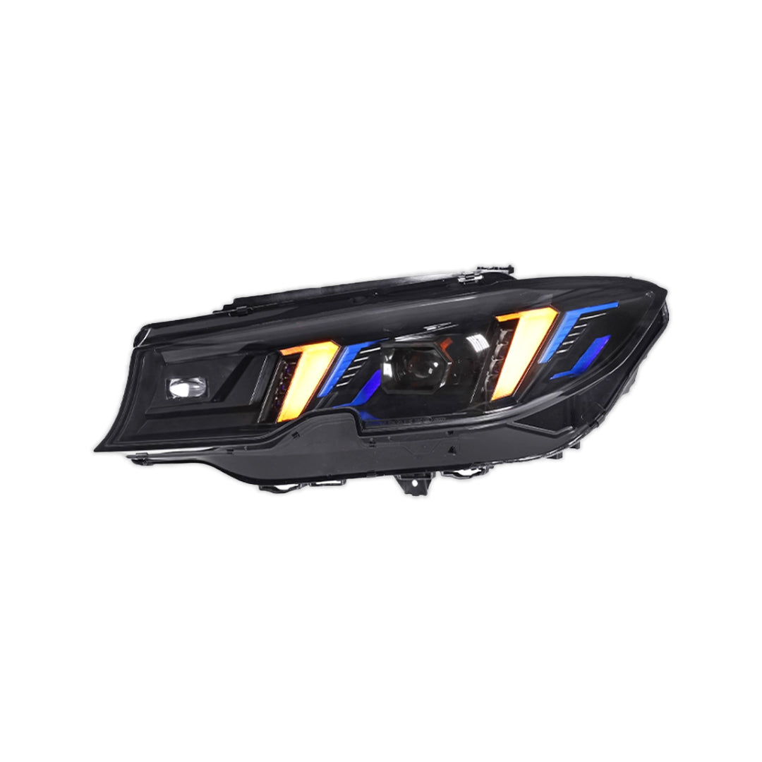 2025 LCI Style LED Headlight With Duo Color DRL - BMW G20 3 Series