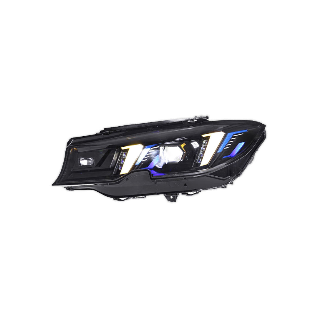 2025 LCI Style LED Headlight With Duo Color DRL - BMW G20 3 Series