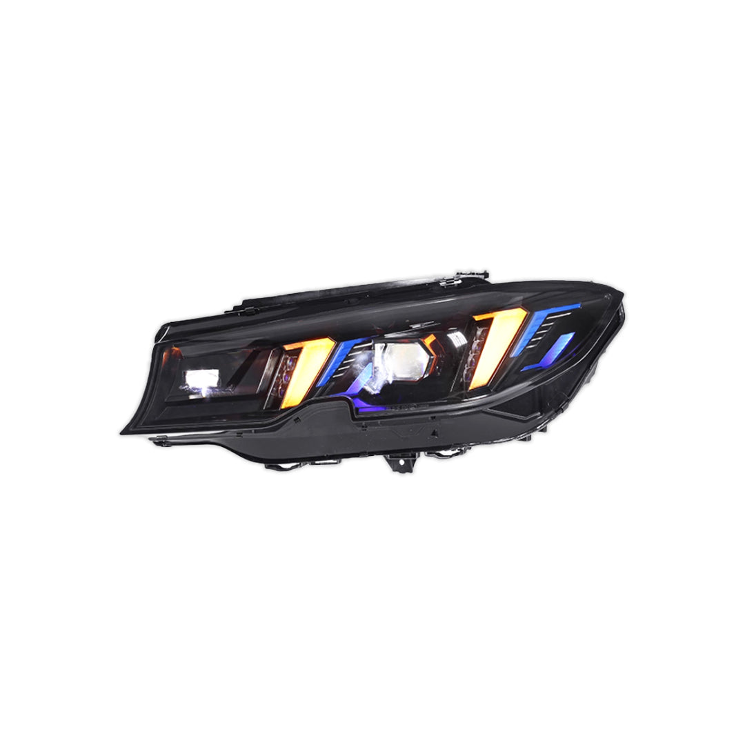 2025 LCI Style LED Headlight With Duo Color DRL - BMW G20 3 Series