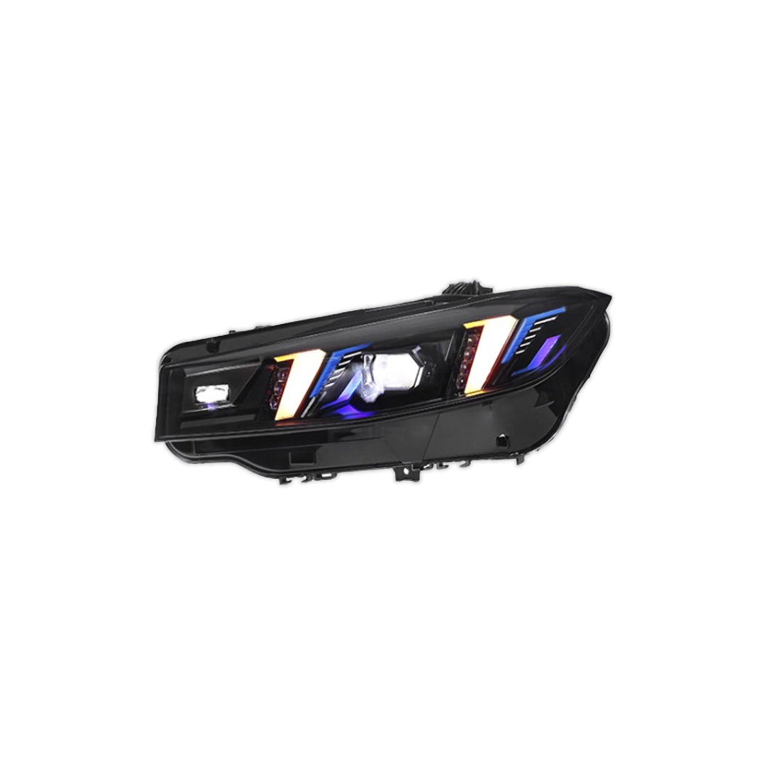 2025 LCI Style LED Headlight With Duo Color DRL - BMW G20 3 Series