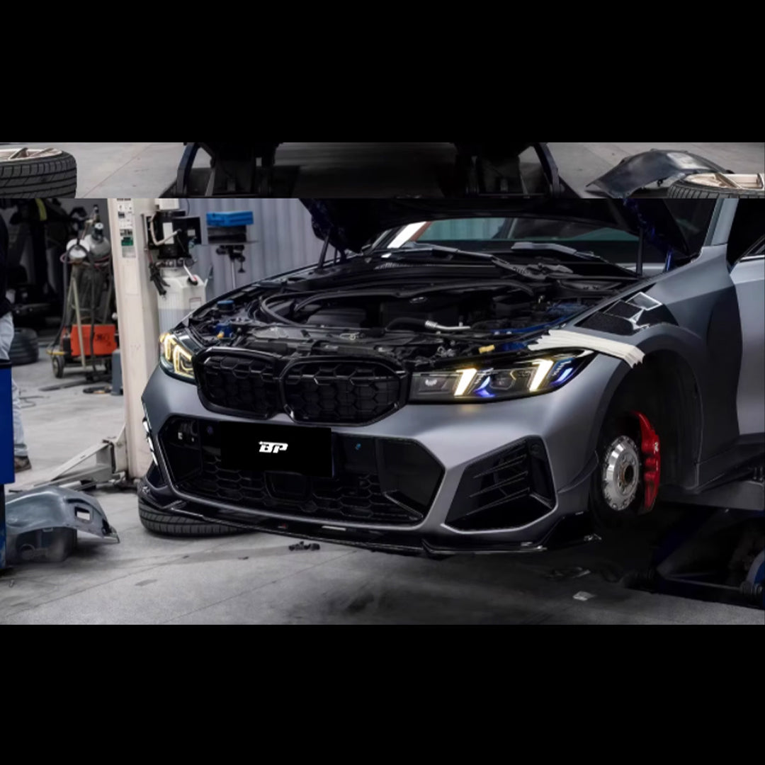 2025 LCI Style LED Headlight With Duo Color DRL - BMW G20 3 Series