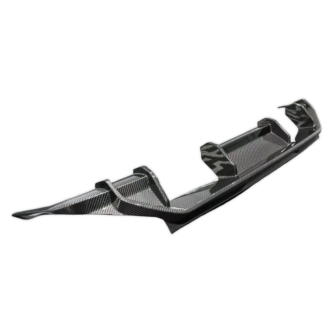 AD Style Carbon Fiber Rear Diffuser V2 - BMW G87 M2